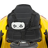 Дитячий електромобіль Porshe (4 мотори по 25W, 1 акум 12V9AH, MP3, USB) Bambi M 4699EBLR-6 Жовтий, фото 10