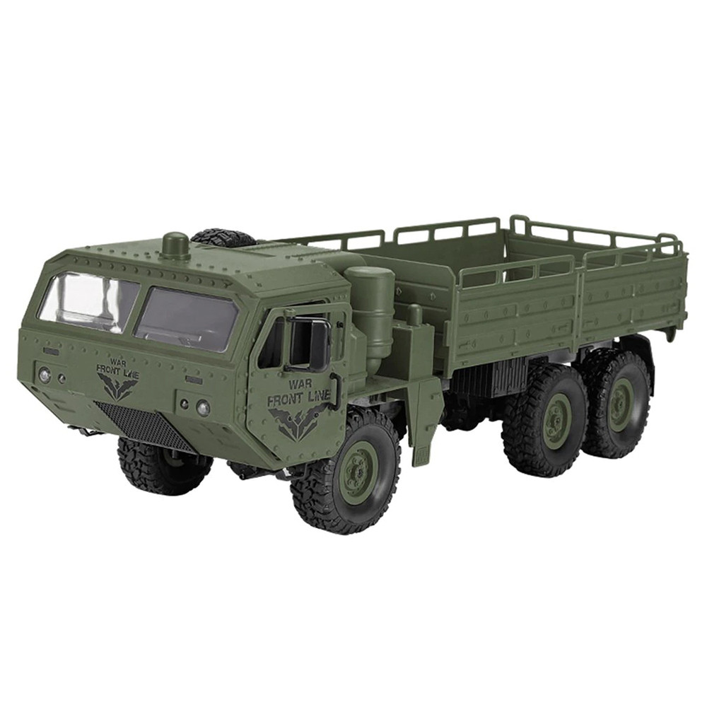 Радіокерована модель багатосхідної військової вантажівки (TRANSPORTER-9) у масштабі 1/16. HULNA HL-Q75