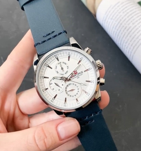 Naviforce NF9148 Blue-Silver-White
