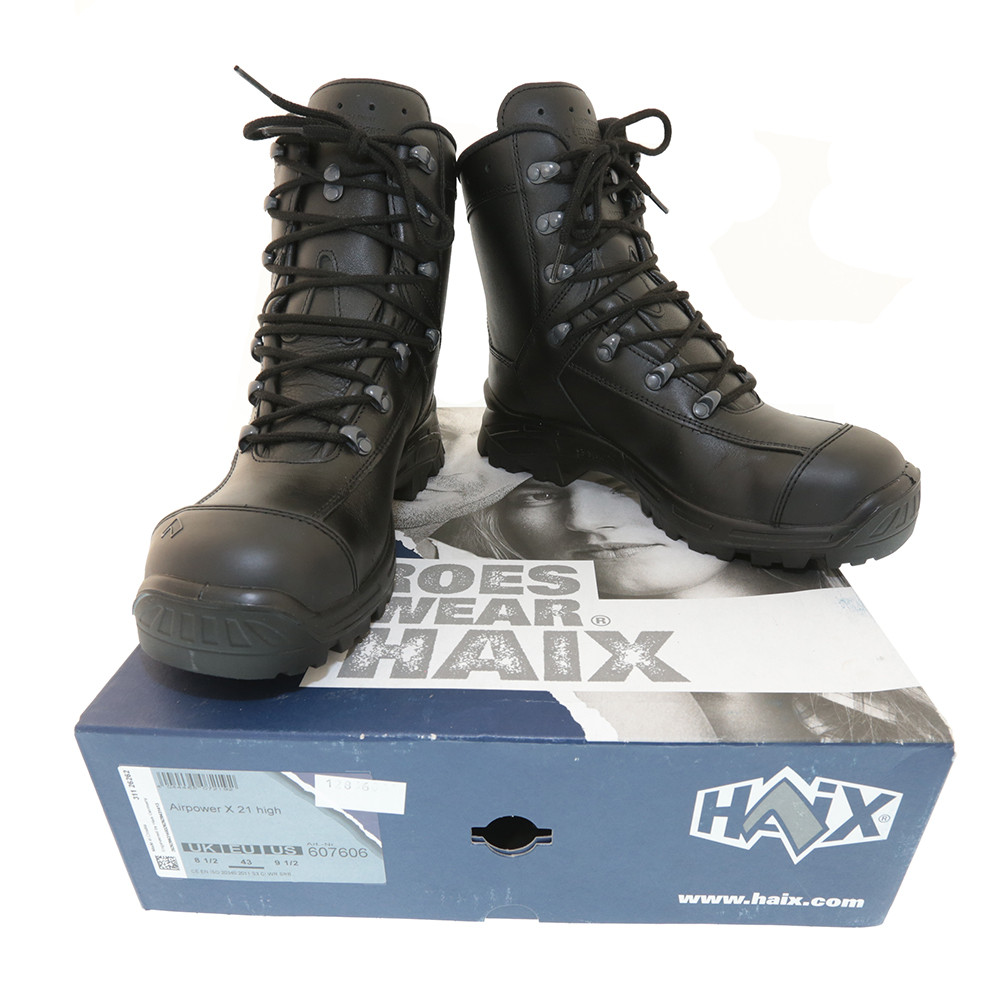 Берци черевики HAIX AIRPOWER X21 HIGH MIL-TEC Black 12856000