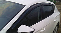 Дефлекторы окон (ветровики) Seat Leon 3 2012-2020 5F, VL - Cobra Tuning, S11012