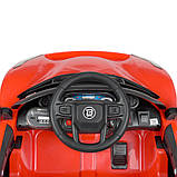 Дитячий електромобіль Ferrari (4 мотори по 25W, 1 акум 12V9AH, MP3, USB) Bambi M 4700EBLR-3 Червоний, фото 5