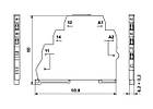 Електромеханическое інтерфейсне реле SER1-230ACDC, фото 3