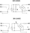 Електромеханическое інтерфейсне реле SER1-230ACDC, фото 4