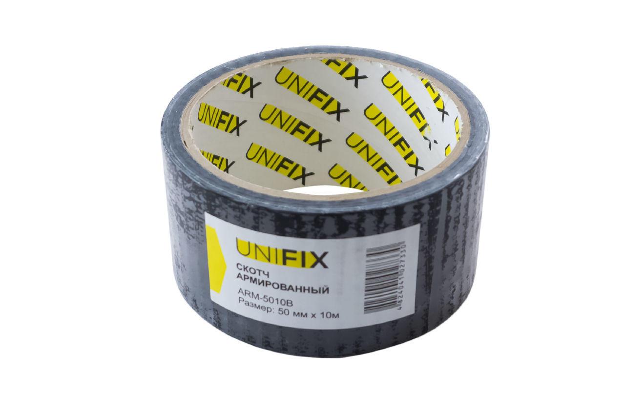 Стрічка армована Unifix 50 мм x 10 м Чорна (ARM-5010B)