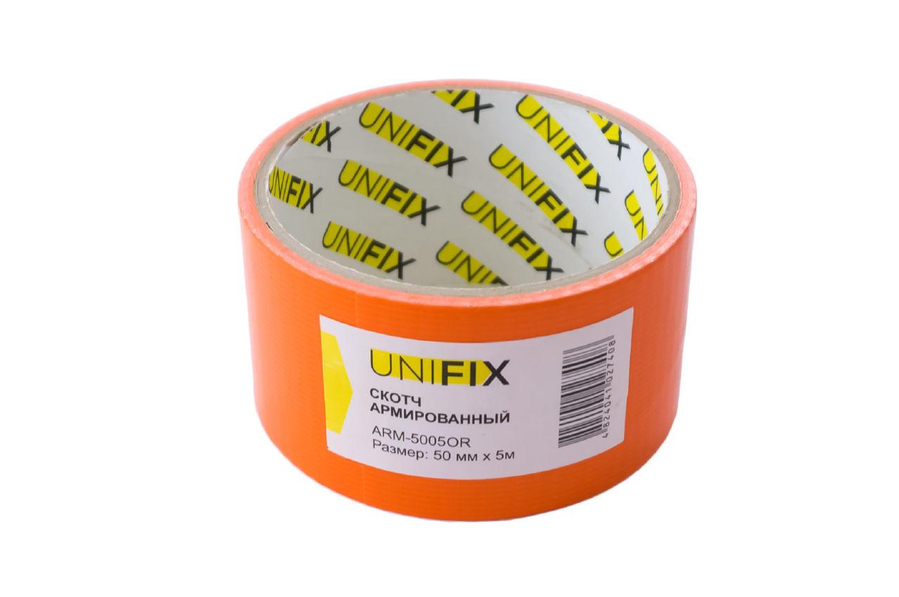 Стрічка армована Unifix 50 мм x 5 м помаранчева (ARM-5005OR)