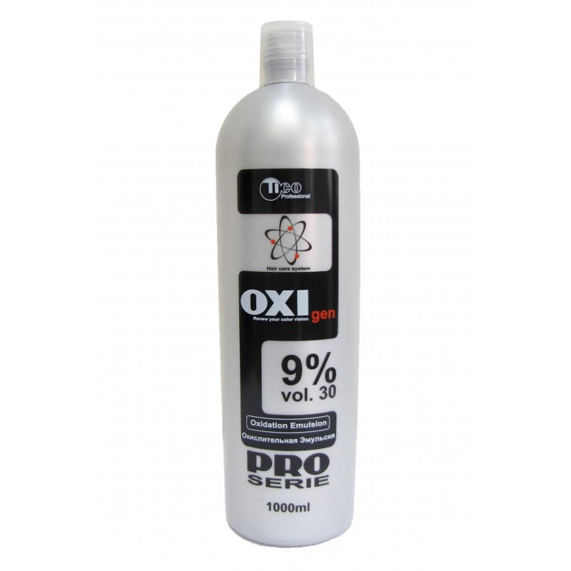 OXIgen окислювальна емульсія для крем-фарби Ticolor Ammonia Free 1000 ml