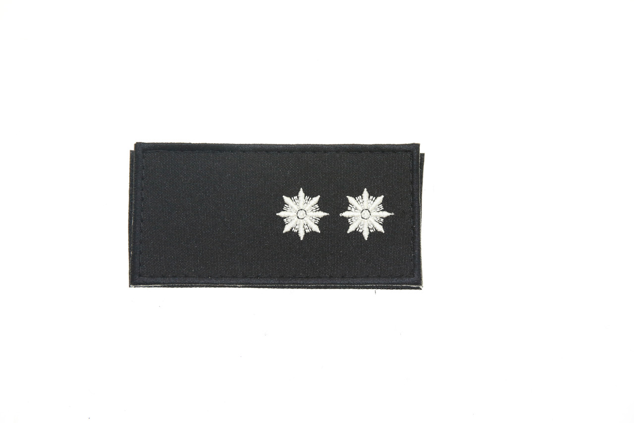 Погон Лейтенант поліції на липучці black 9168, фото 1