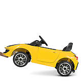 Дитячий електромобіль Ferrari (4 мотори по 25W, 1 акум 12V9AH, MP3, USB) Bambi M 4700EBLR-6 Жовтий, фото 4