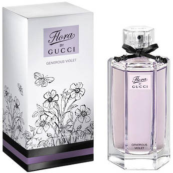 Жіноча туалетна вода Gucci Flora Generous Violet (Гуччі Флора Дженерус Віолет)