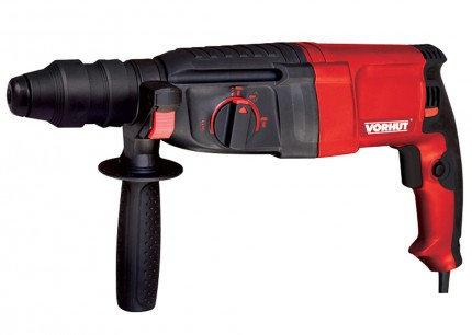 Перфоратор Vorhut VR90HC, 900Вт, швидкозамінний патрон, в кейсі з набором бурів і зубил, фото 1