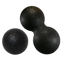 Массажные мячи DuoBall Rad Roller EPP 16х8 и 8 см для массажа спины и тела (FI-1551-1729)