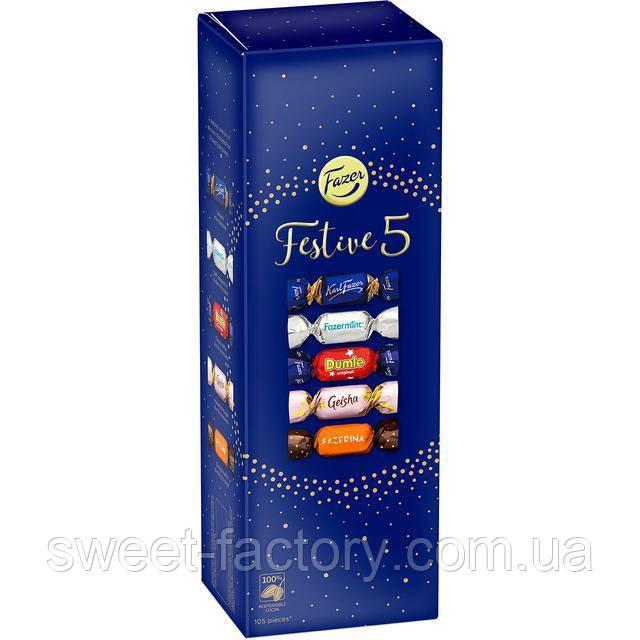 Цукерки Fazer Festive 5 Mix 775g