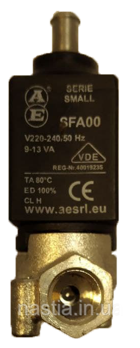 SR.000.032.00A (11004637) Електроклапан гарячої води, 220V, 1/8-1/8, на 3 входи