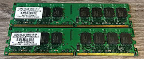 Комплекти (пари плашок) 2x2GB = 4GB