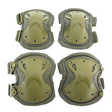 Наколінники та налокітники Sivimen Х-форма Olive 4884