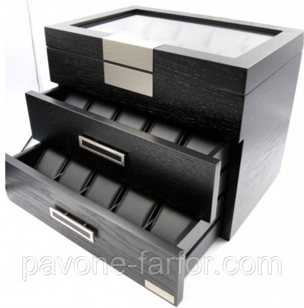 Скринька для годин дерев'яна Salvadore WB/2350/30.BL.PU