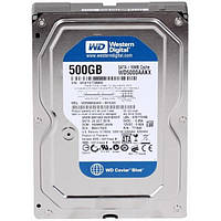 БУ Жесткий диск 500 ГБ Western Digital (3.5", 7200 об/мин, 16 МБ, SATAIII, WD5000AAKX)