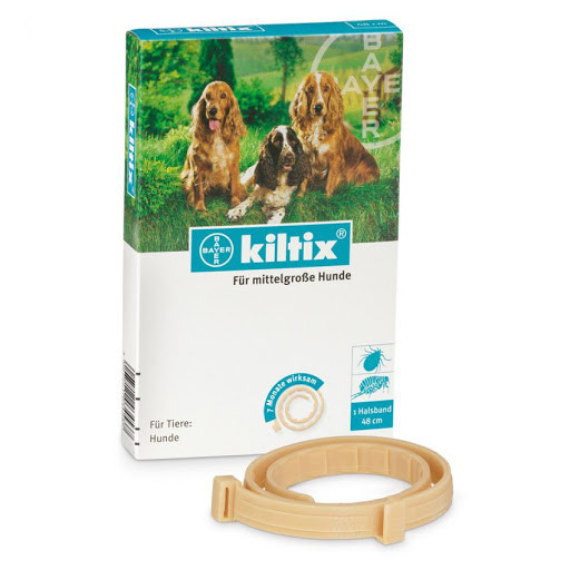 Нашийник Кілтікс Kiltix для середніх порід собак від бліх та кліщів, 48 см, фото 1