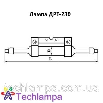 Кварцова лампа ДРТ-230