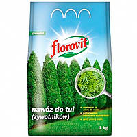 Удобрение Florovit для хвойных растений и туй 1 кг