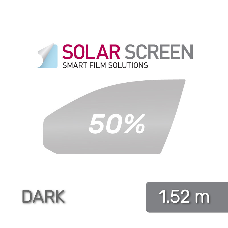 Неметалеві тонувальна плівка Solar Screen Dark 50 C, пропускання 50% — 1.524 м