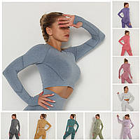 Спортивний Топ Рашгард Бразилія з Довгим Рукавом і Прорізом Для Пальця АКЦІЯ, 11 Кольорів