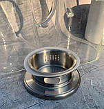 Глечик скляний 1.8 л із металевою кришкою Edenberg EB-19572 Термостійкий скляний чайник-глечик Графін, фото 7