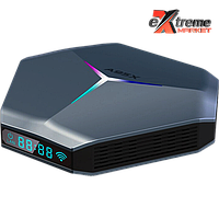 Смарт приставка A95X F4 4/32GB, Подсветка RGB, 4K Youtube, 8K, S905X4, Android 11, Smart TV Box A95X F4 RGB