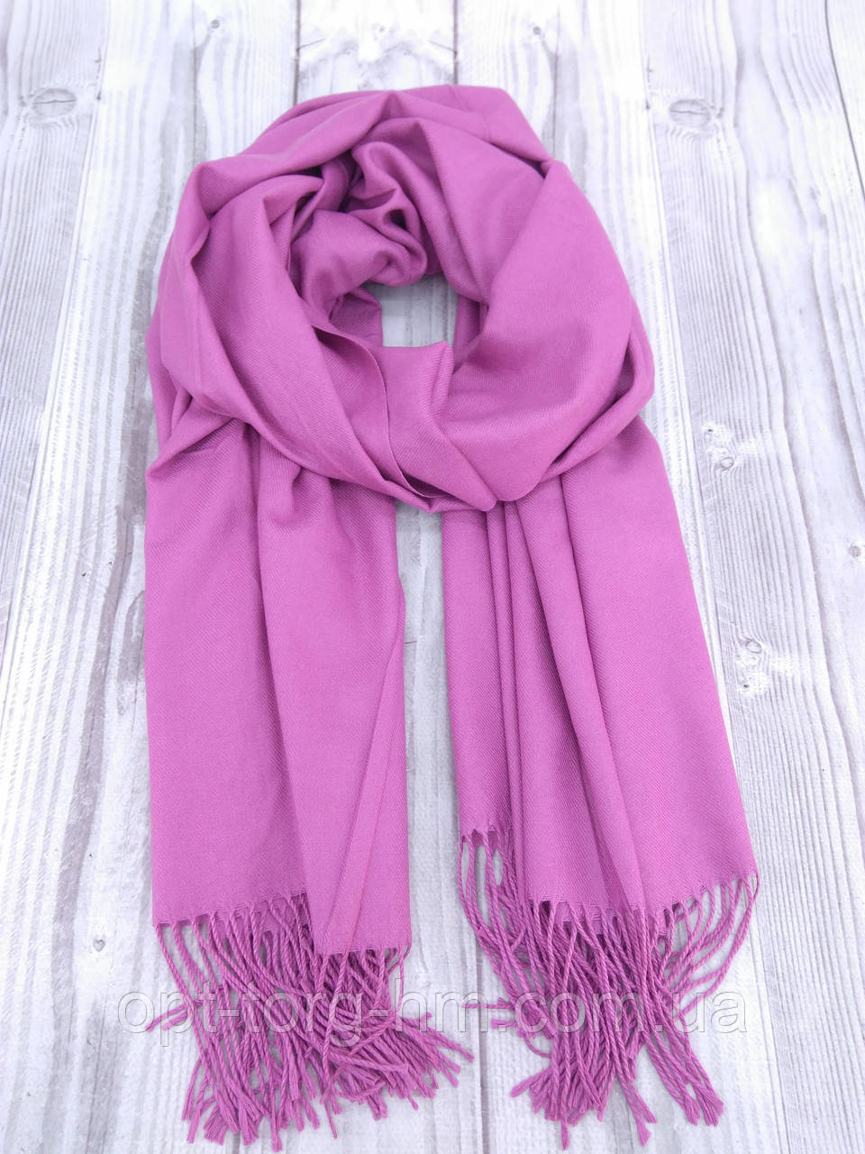 Теплий кашеміровий шарф, фото 1