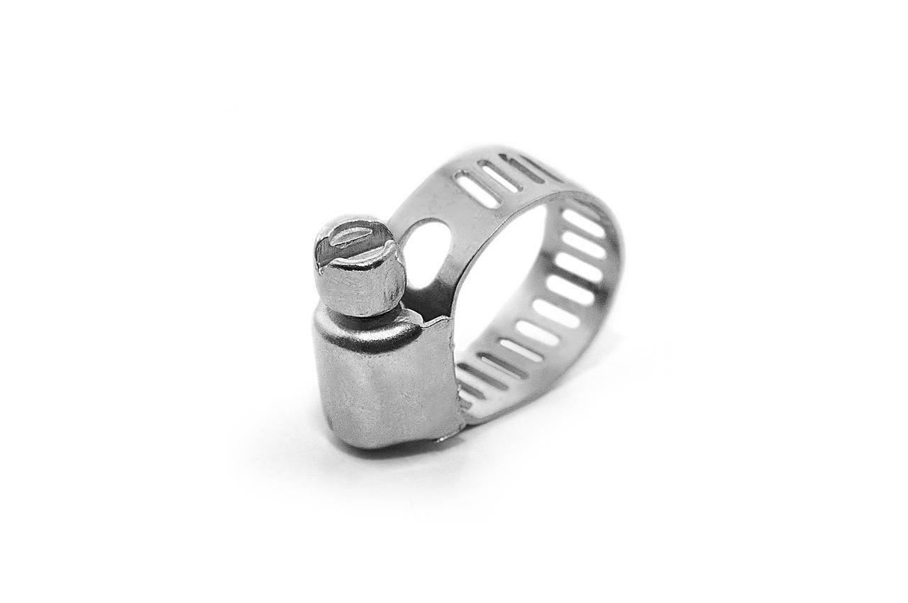 Хомут черв'ячний Intertool — 6-16 мм (8 мм) 10 шт.