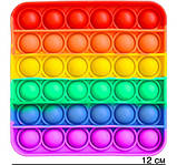 Комплект м'яких іграшок VOLRO коти Пушин кет із п'яти штук та іграшка антистрес Pop It квадрат (vol-1247), фото 9