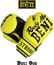 Боксерські рукавиці тренувальні Benlee CHUNKY B 8oz, жовті