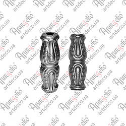 Насадка 130х35х14 отвір під кругляк. Арт. 41.312.01