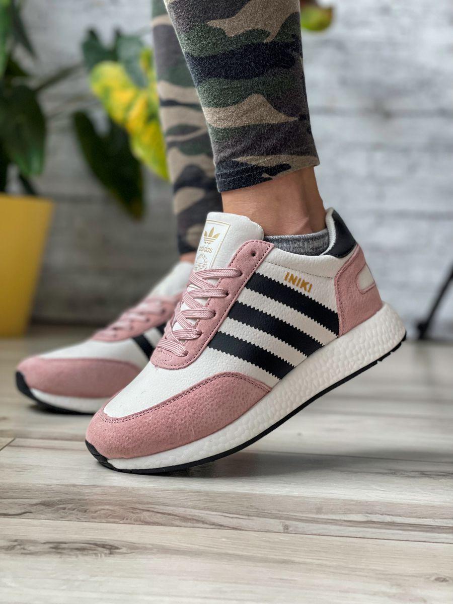 Зимові Жіночі Кросівки 31651, Adidas Iniki, Рожеві [ 36 38 39 41 Р.(38-23,1 См) — у Категорії "кросівки Кеди" на Bigl.ua