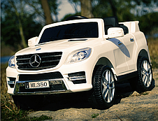 Дитячий електромобіль джип Mercedes-Benz ML 350 M 3568EBLR-1 (MP3, SD, USB, мотори 2x25W, акум.12V9AH), фото 3