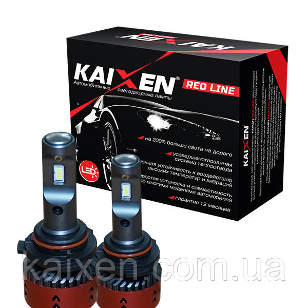Автомобільні лампи LED 9005 (HB3) 6000 K Kaixen RedLine