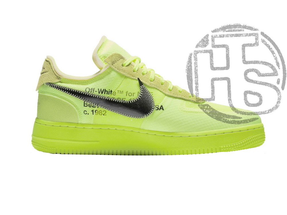 Nike Air Force 1 Low Off White Volt K0016 High Top Store 860319530