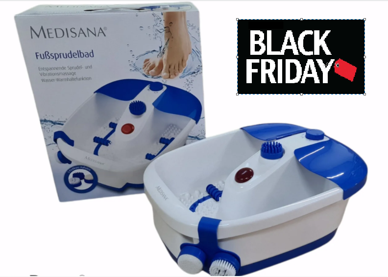 Гідромасажна ванночка для ніг Medisana FS 883 blue