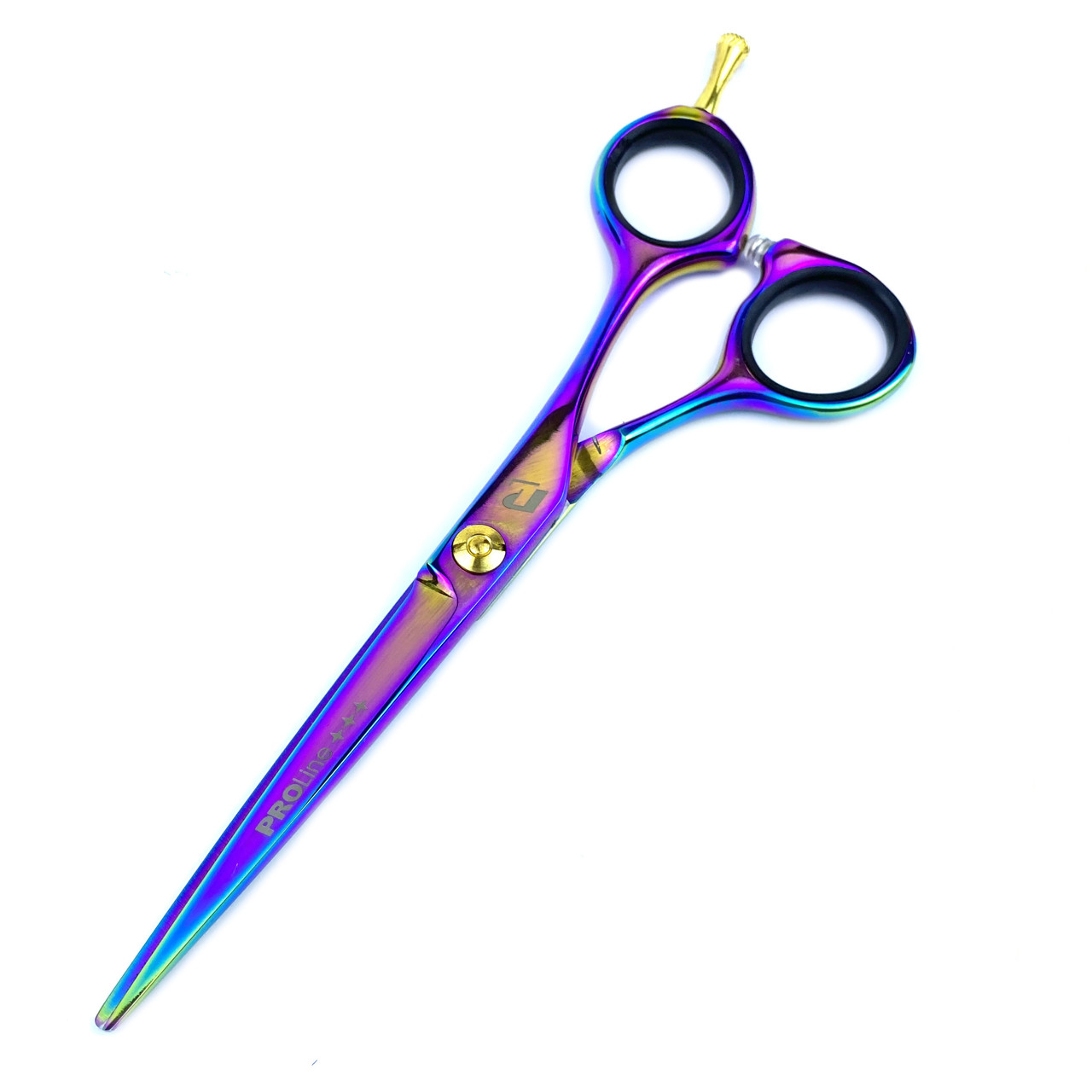 Перукарські ножиці PROline 6,0" PL101-60 Rainbow (3 клас)