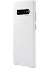Оригінальний шкіряний чохол Samsung Leather Back Cover White для Samsung Galaxy S10 SM-G973, фото 2