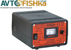 Пристрій зарядний "АІДА" 11 з перемикачем для гелів. акб (10.0А) Передпуск 10 А