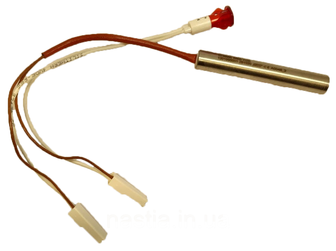 SR.A01.072.005 Тен бойлеру(з датчиком, без скла), 230V, 600W, L=80mm, d=12,5mm, Spinel