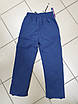 Штани термо GRACE фліс 9-16 років арт.586-1, Темно-синій, 146, фото 2