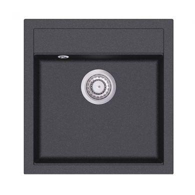 Гранітна мийка Aquasanita  - Helika Tesa SQT100 (222 - графiт)