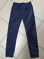 Джогери LIHONG джинс котон для підлітка 8-14 ле5т арт.418, Темно-синій, 158