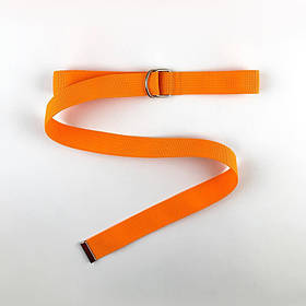 Трендовий пояс від бренду SOX репсовый оранжевого кольору