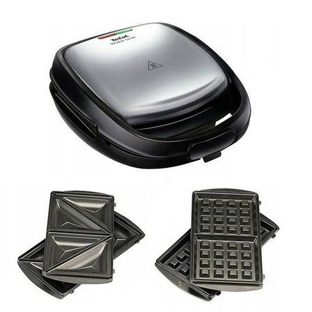 Бутербродница-Вафельница Tefal SW341D12, фото 2