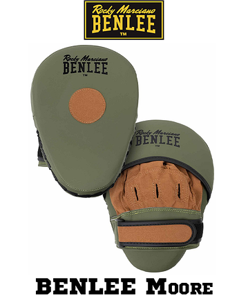 Лапи для боксу тренерські Benlee MOORE (Army green), фото 1