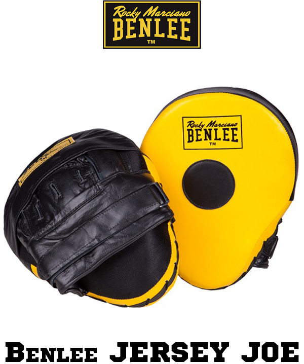 Лапи для боксу тренерські Benlee JERSEY JOE (blk/yellow)